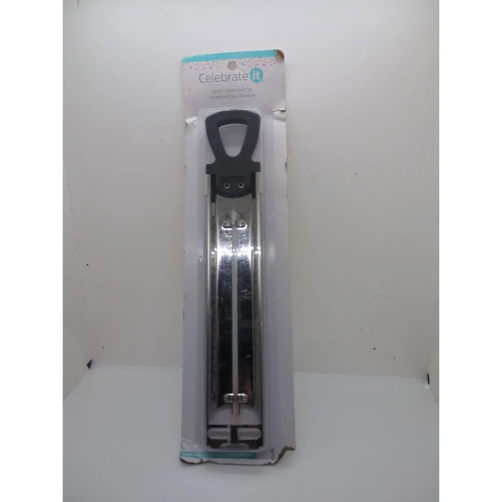 Candy Thermometer Stainless Steel Precise Readings Kitchen Cooking Temp NIB